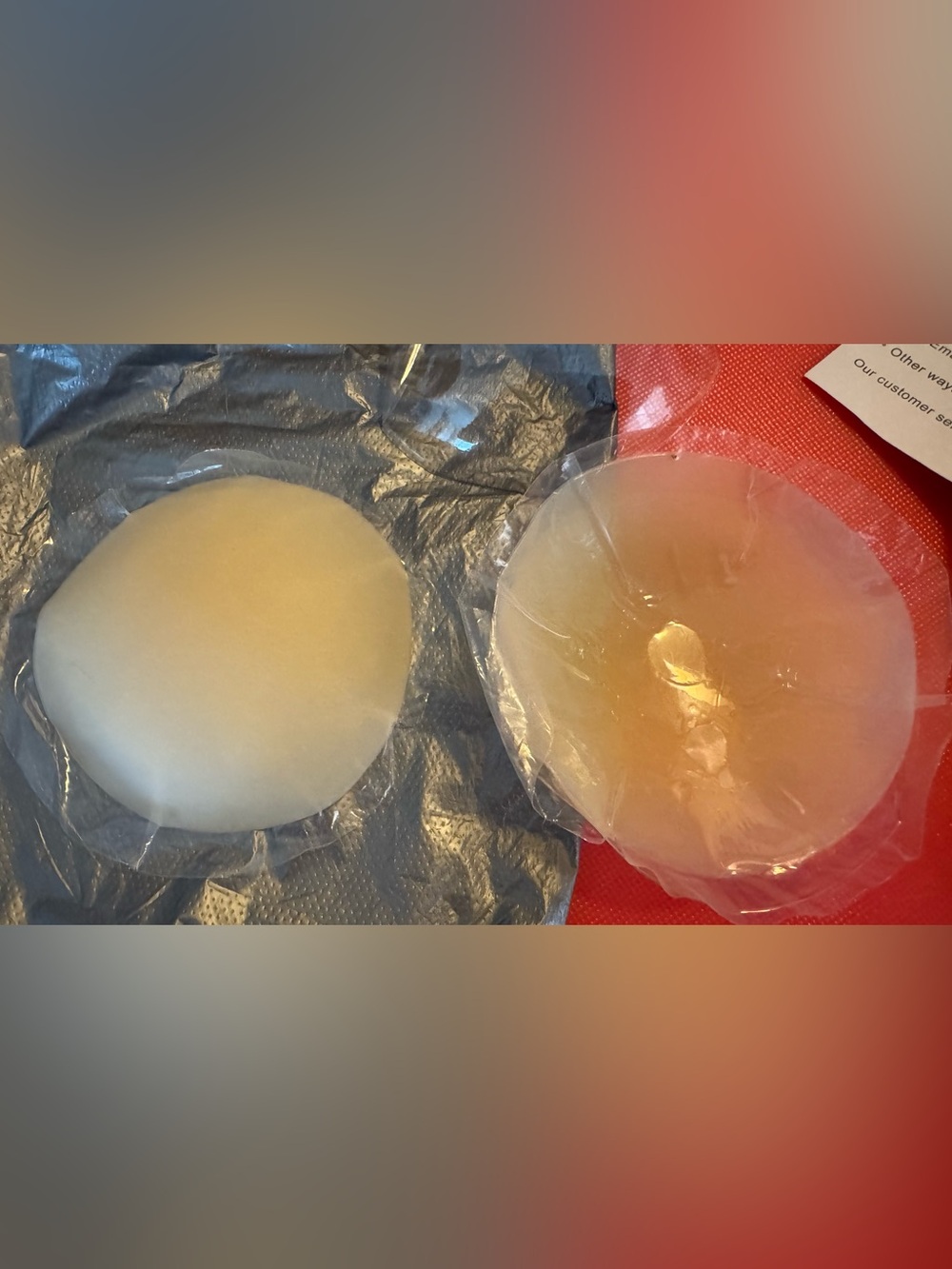 Silicone Adhesive Nipple Covers - Beige (Women Accessories)